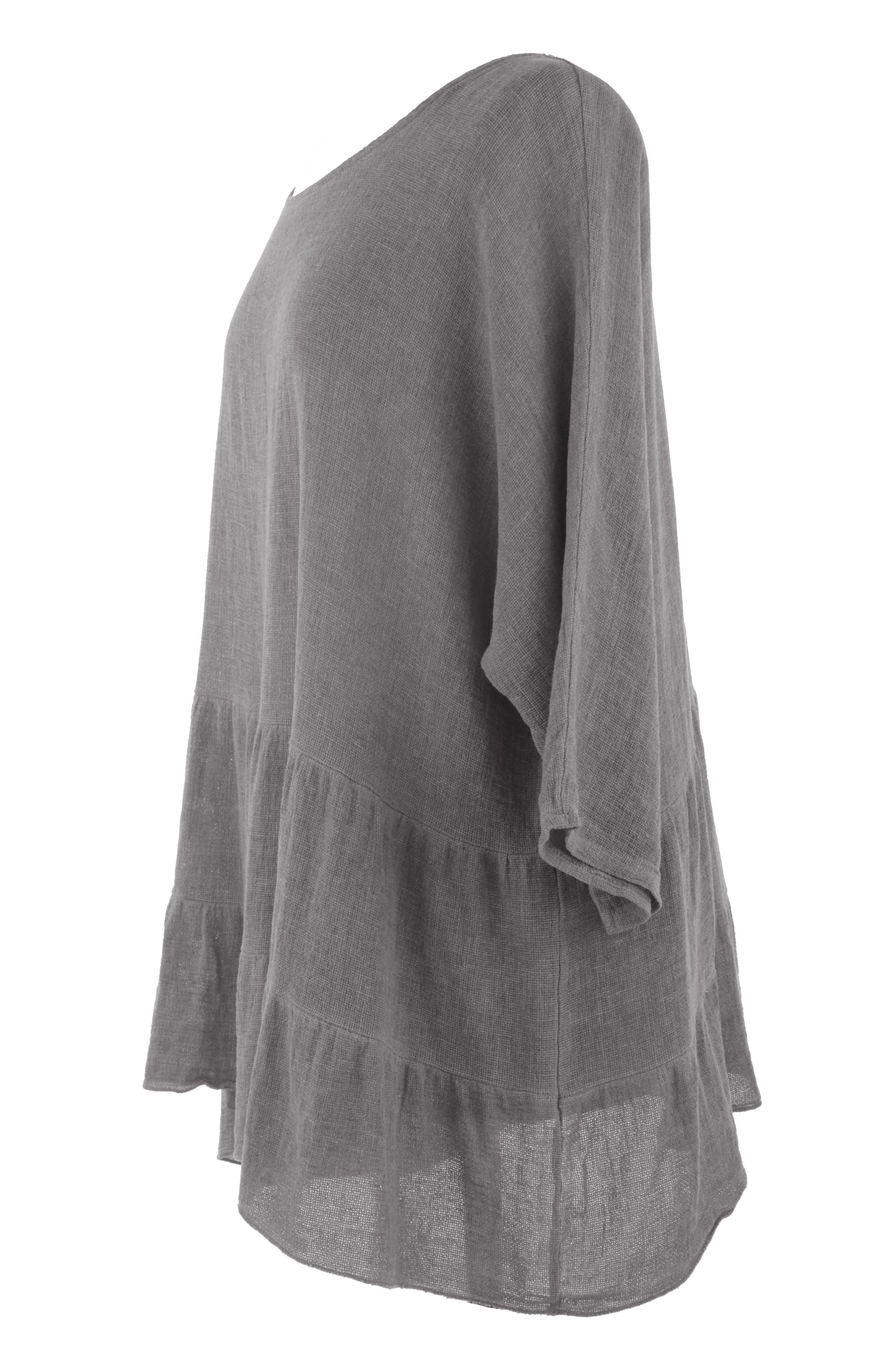 Tiered Teabag Linen Top