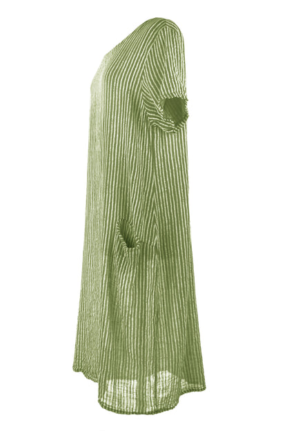2 Pocket Stripe Dress