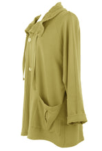Load image into Gallery viewer, Rushed Collar Jersey Jacket
