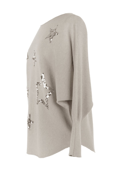 Sequin Multi Star Jumper