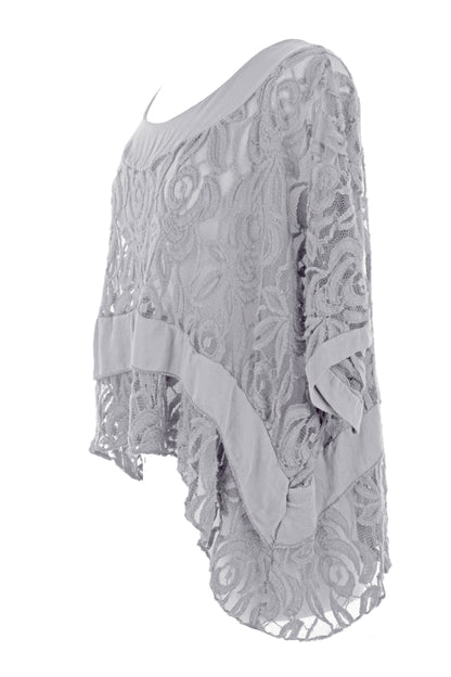 Lace Poncho