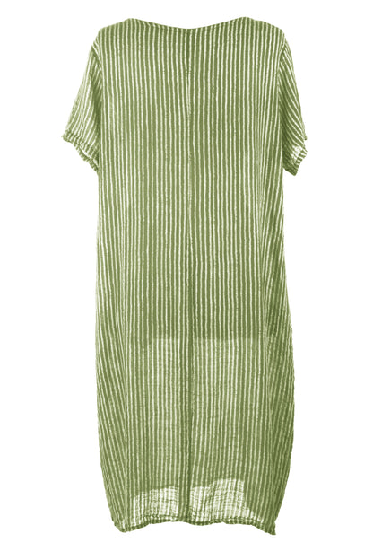 2 Pocket Stripe Dress