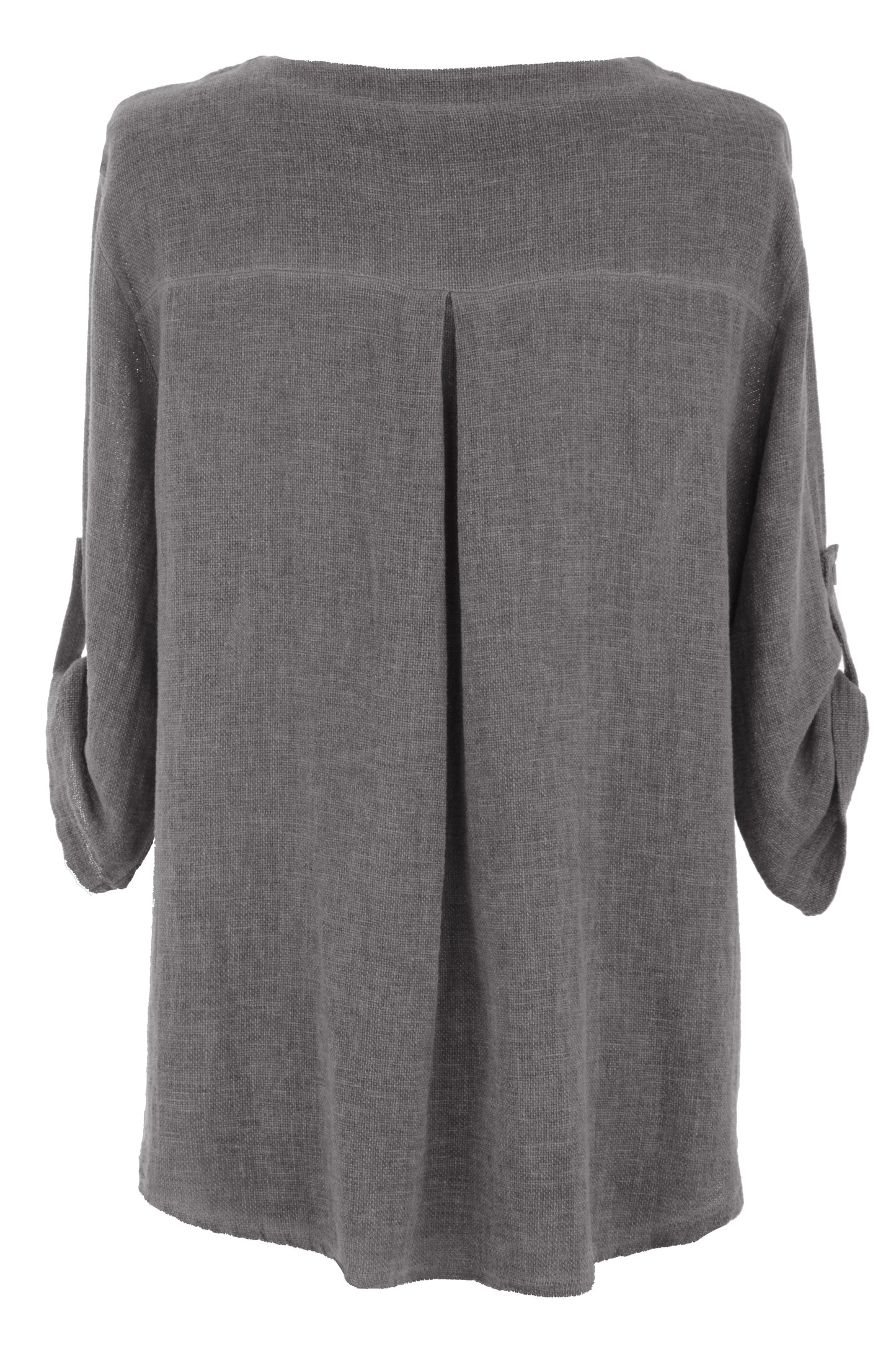 3 Button Detail Teabag Top