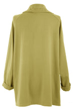 Load image into Gallery viewer, Rushed Collar Jersey Jacket

