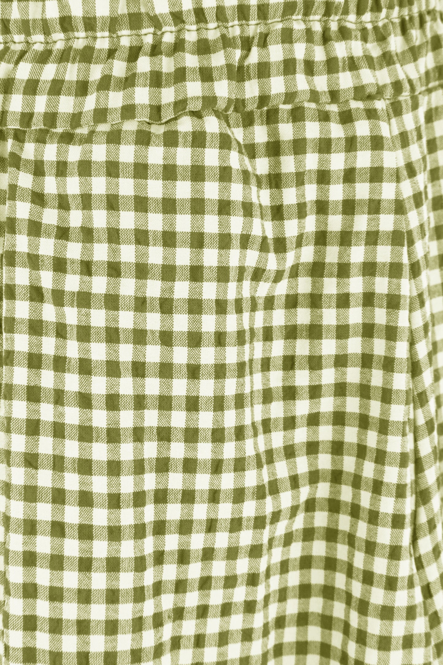 2 Pocket Gingham Midi Skirt