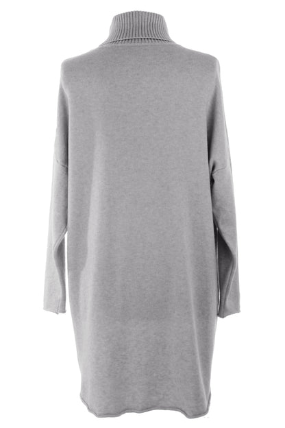 Polo Neck Flap Front Jumper