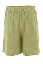 Load image into Gallery viewer, Teabag Linen Shorts
