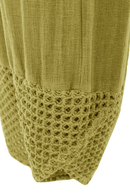2 Crochet Pocket Barrel Leg Teabag Trouser