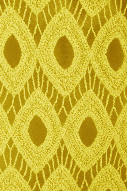 Diamond Crochet Top with Vest