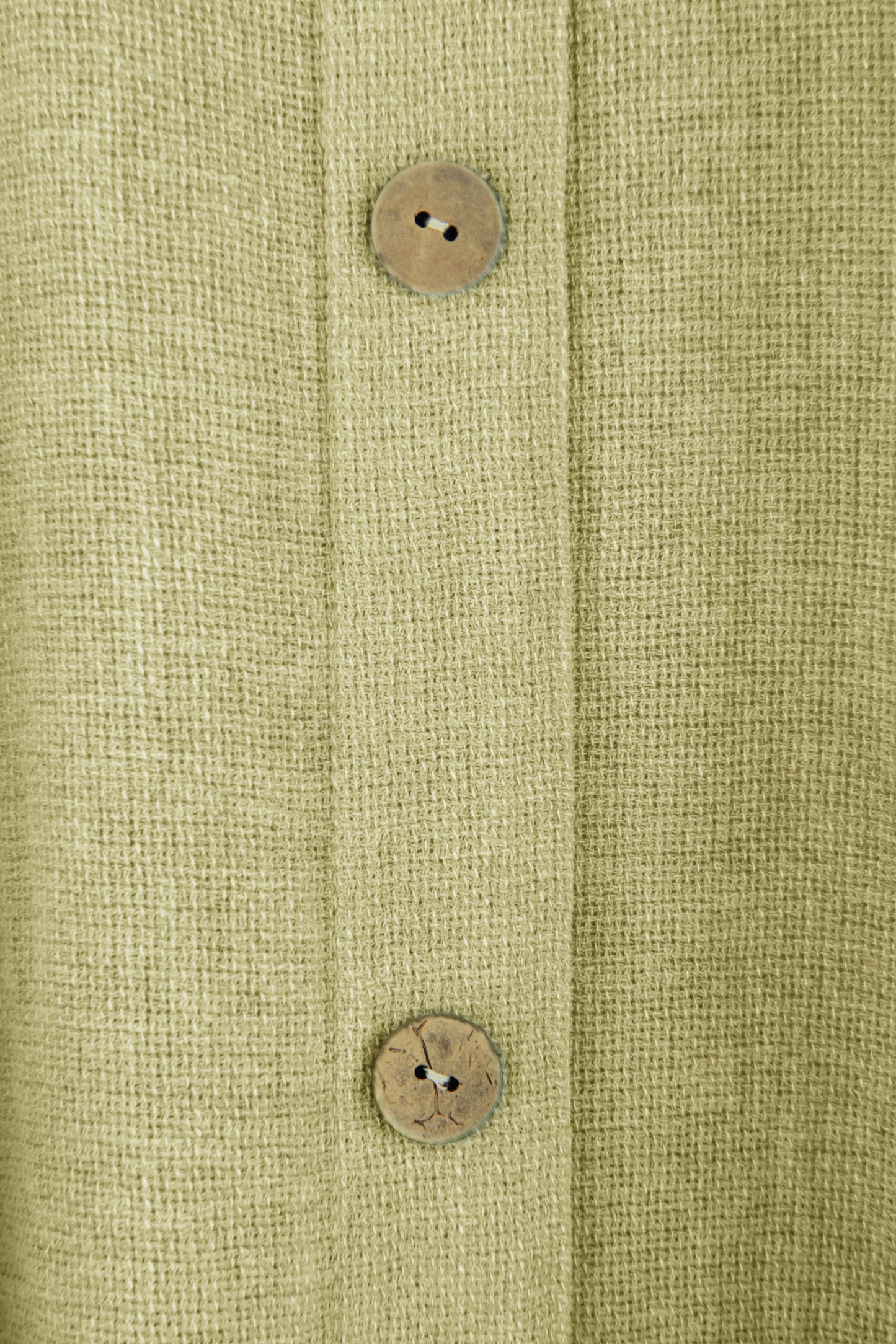 Button Detail Teabag Vest