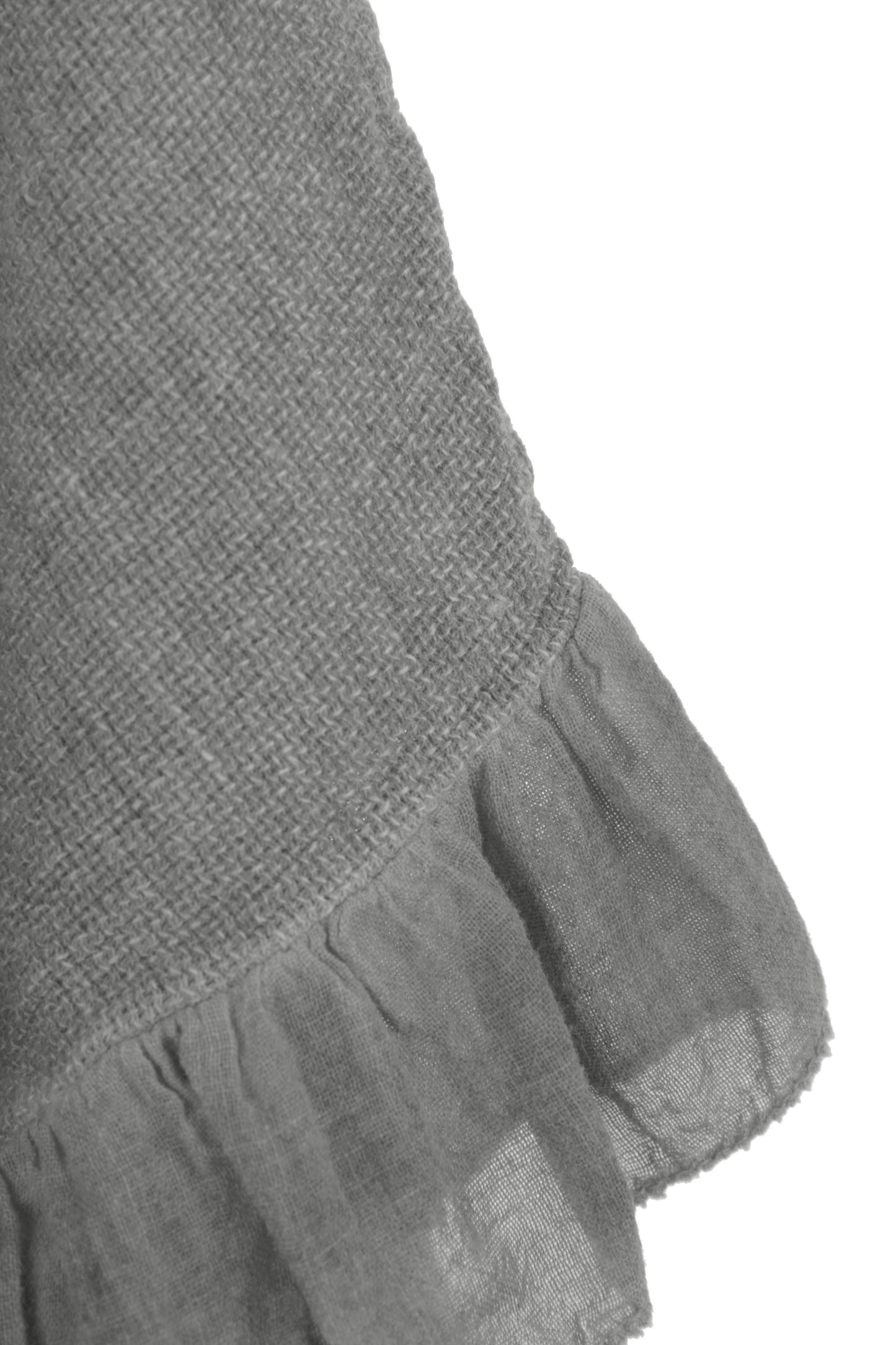 Frill Hem Teabag Top