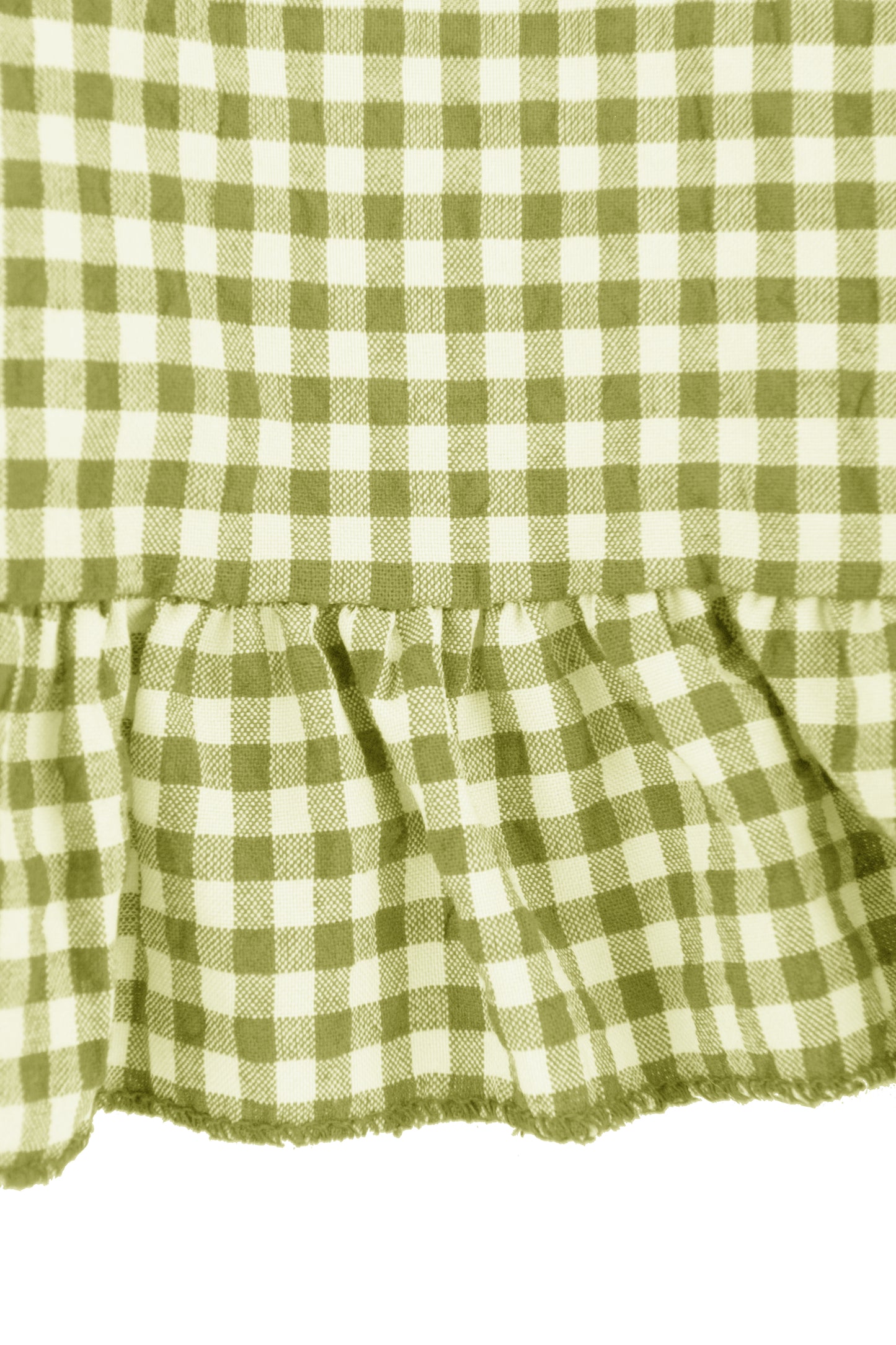 Sleeveless Gingham Top