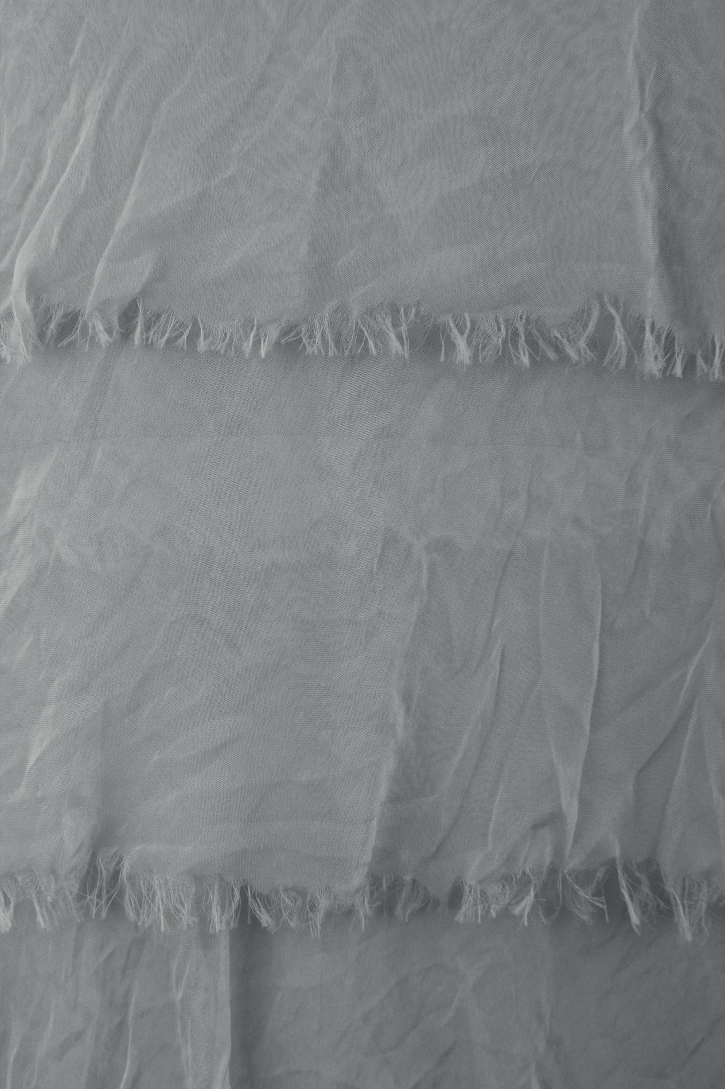 Sleeveless Frayed Detail Silk Midi