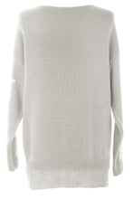 Load image into Gallery viewer, V Neck Star Jumper
