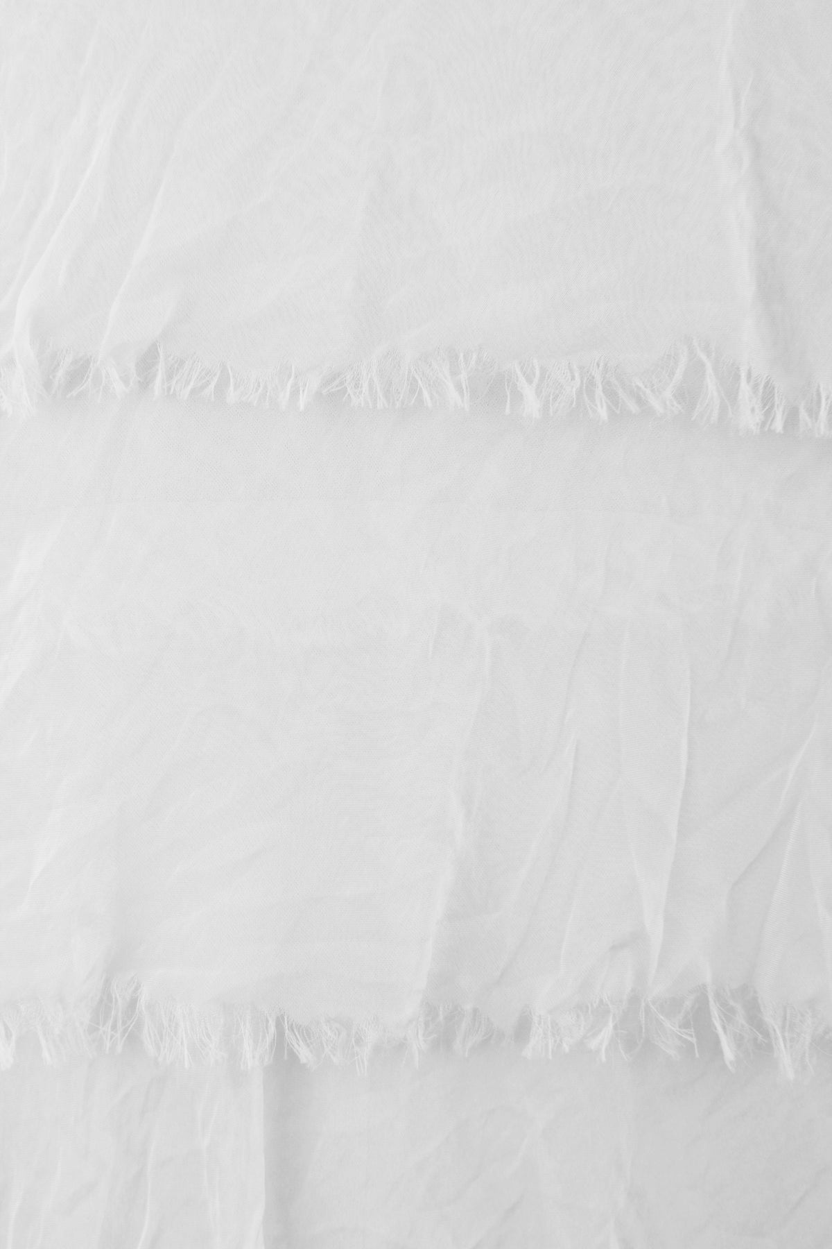 Sleeveless Frayed Detail Silk Midi