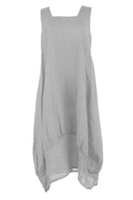 Load image into Gallery viewer, Square Neck Linen Dress
