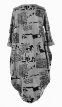 Load image into Gallery viewer, Flocking Script Midi Dress
