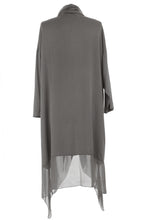 Load image into Gallery viewer, Crossover Silk Panel Tunic
