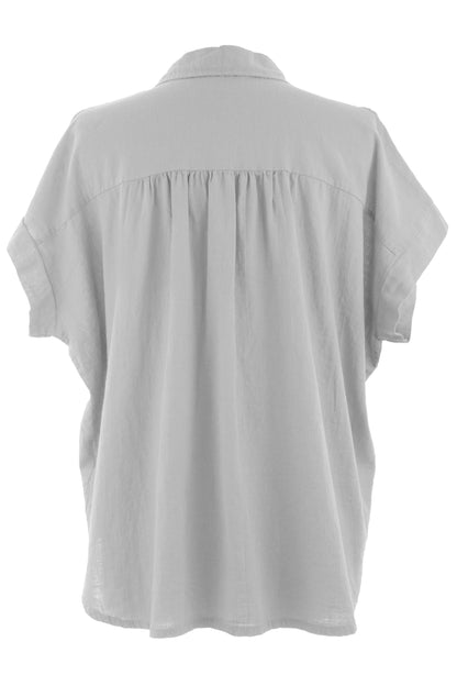 3 Button Linen Shirt