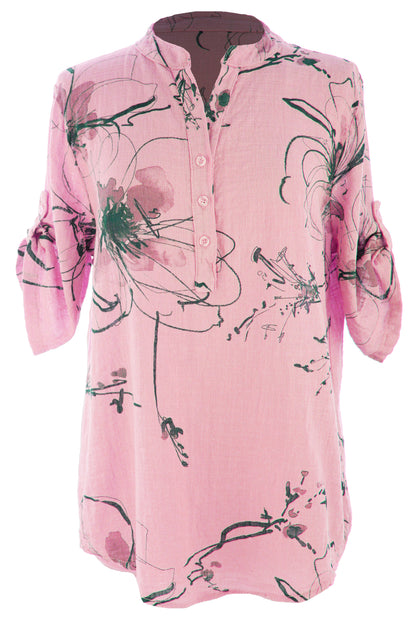 Floral Cotton Top