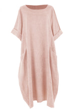 Load image into Gallery viewer, 2 Pocket Washed Linen Dress
