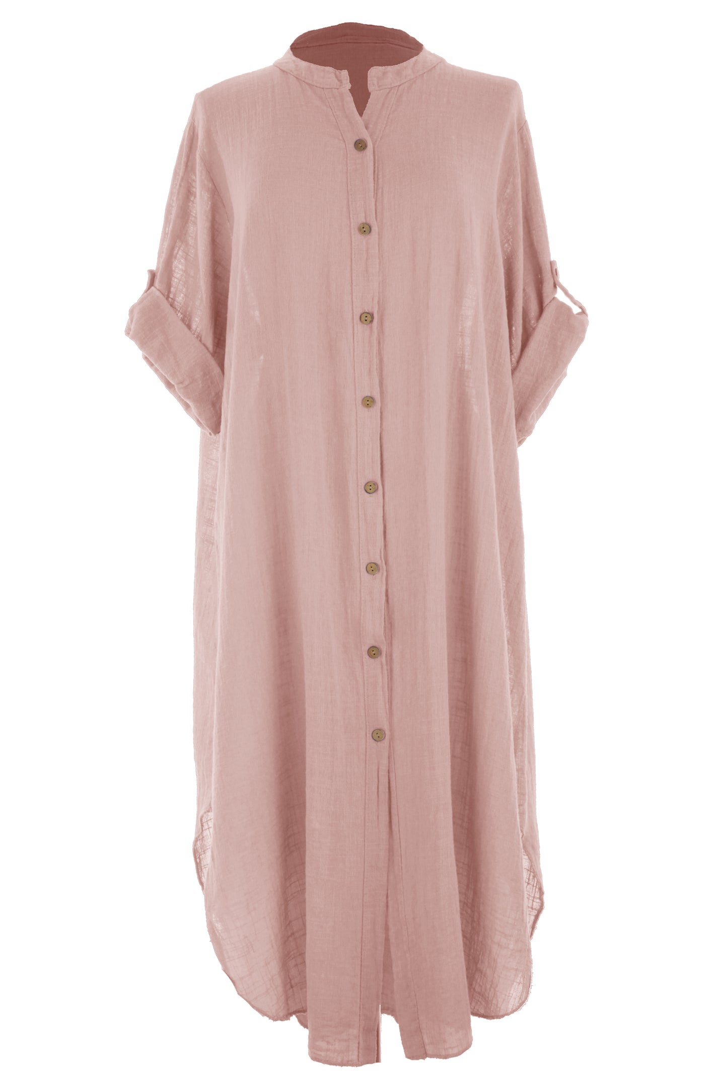 Cotton Shirt Dress