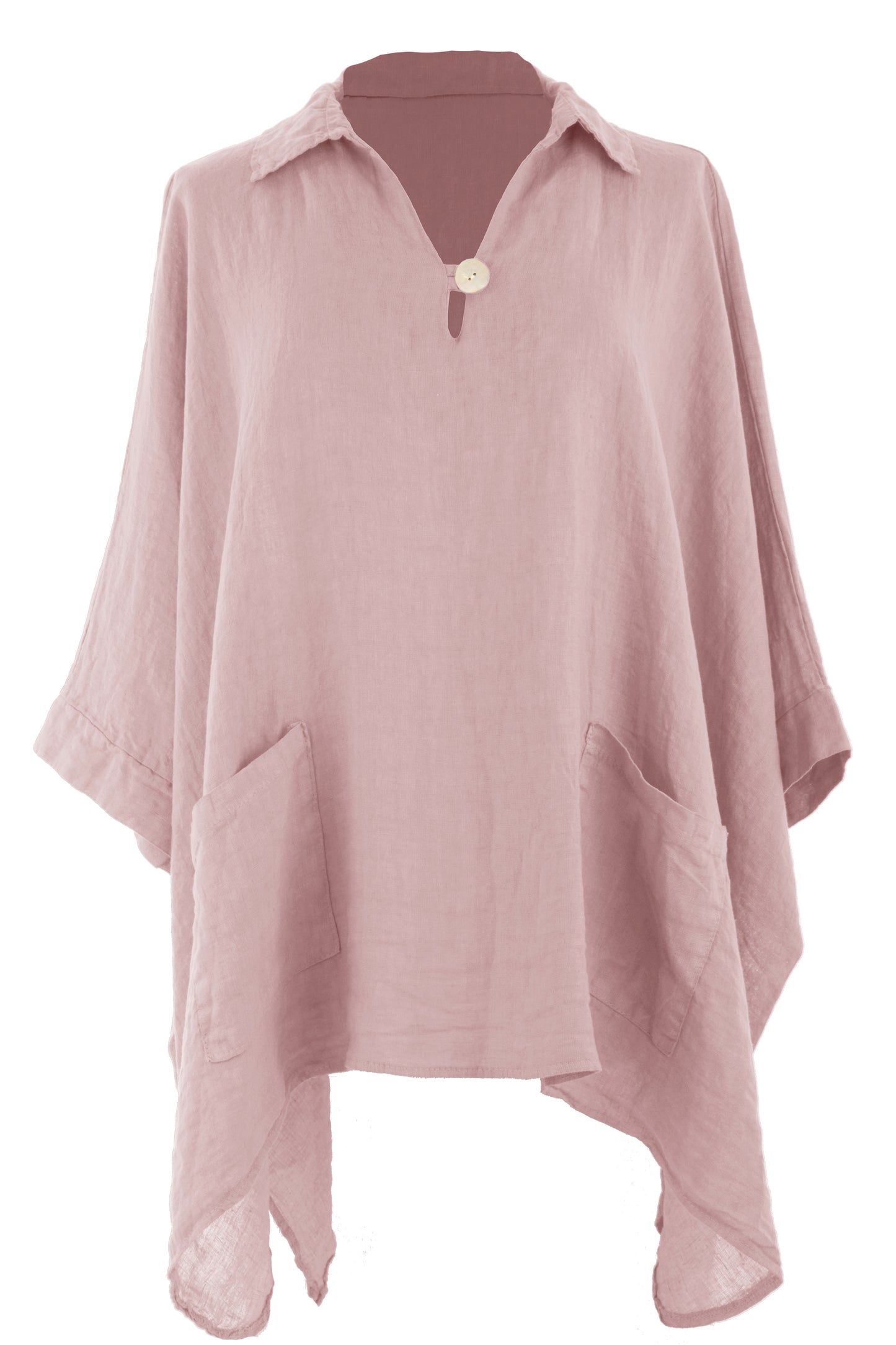 2 Pocket Linen Kaftan