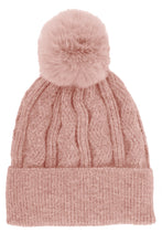 Load image into Gallery viewer, Zigzag Cashmere Knit Hat
