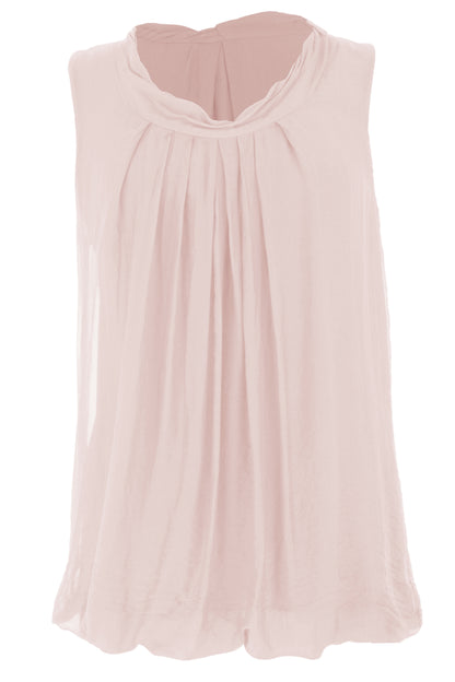 Puffball Silk Vest
