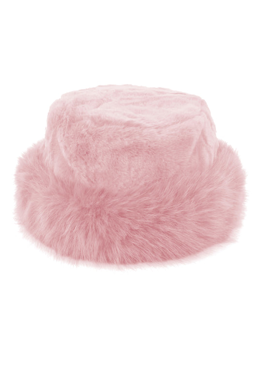Faux Fur Bucket Hat