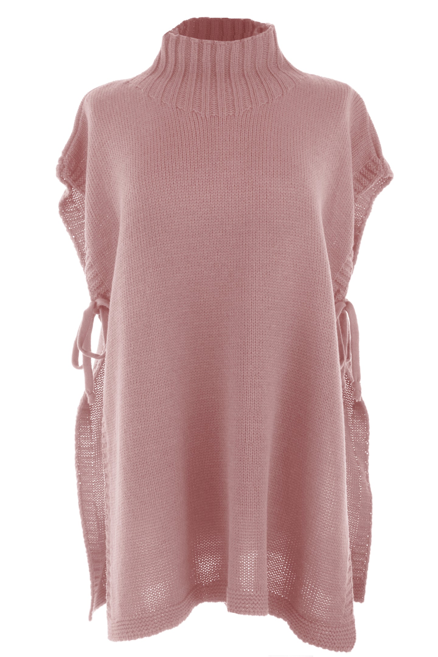 Side Tie Tabard Poncho