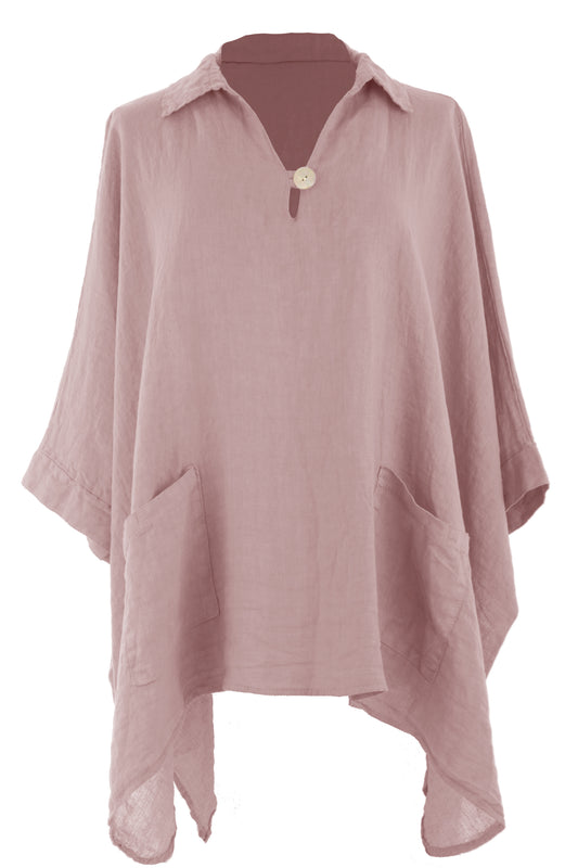 2 Pocket Linen Kaftan