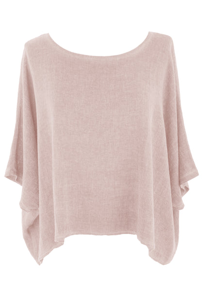 Button Detail Back Teabag Top