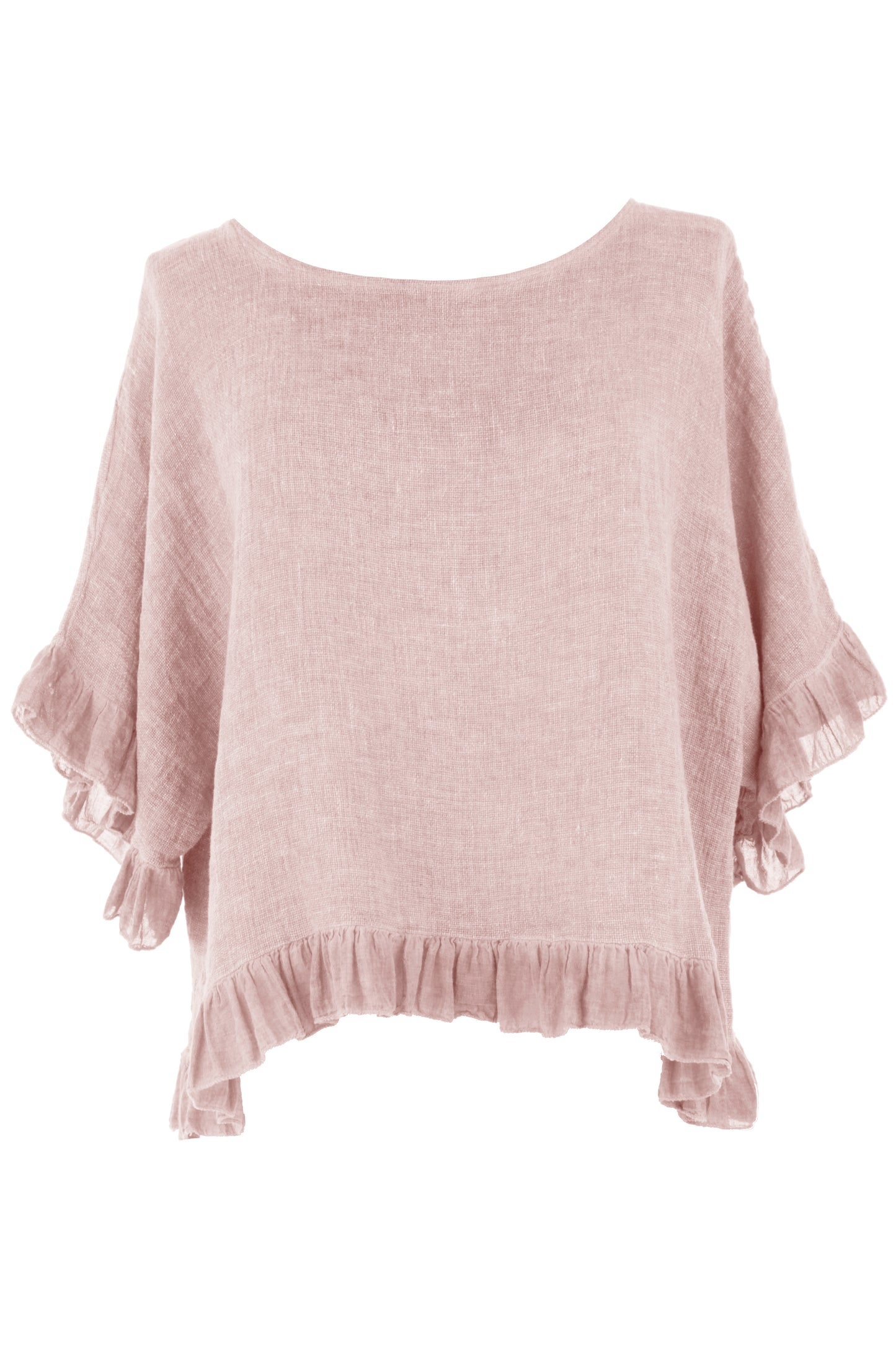 Frill Hem Teabag Top