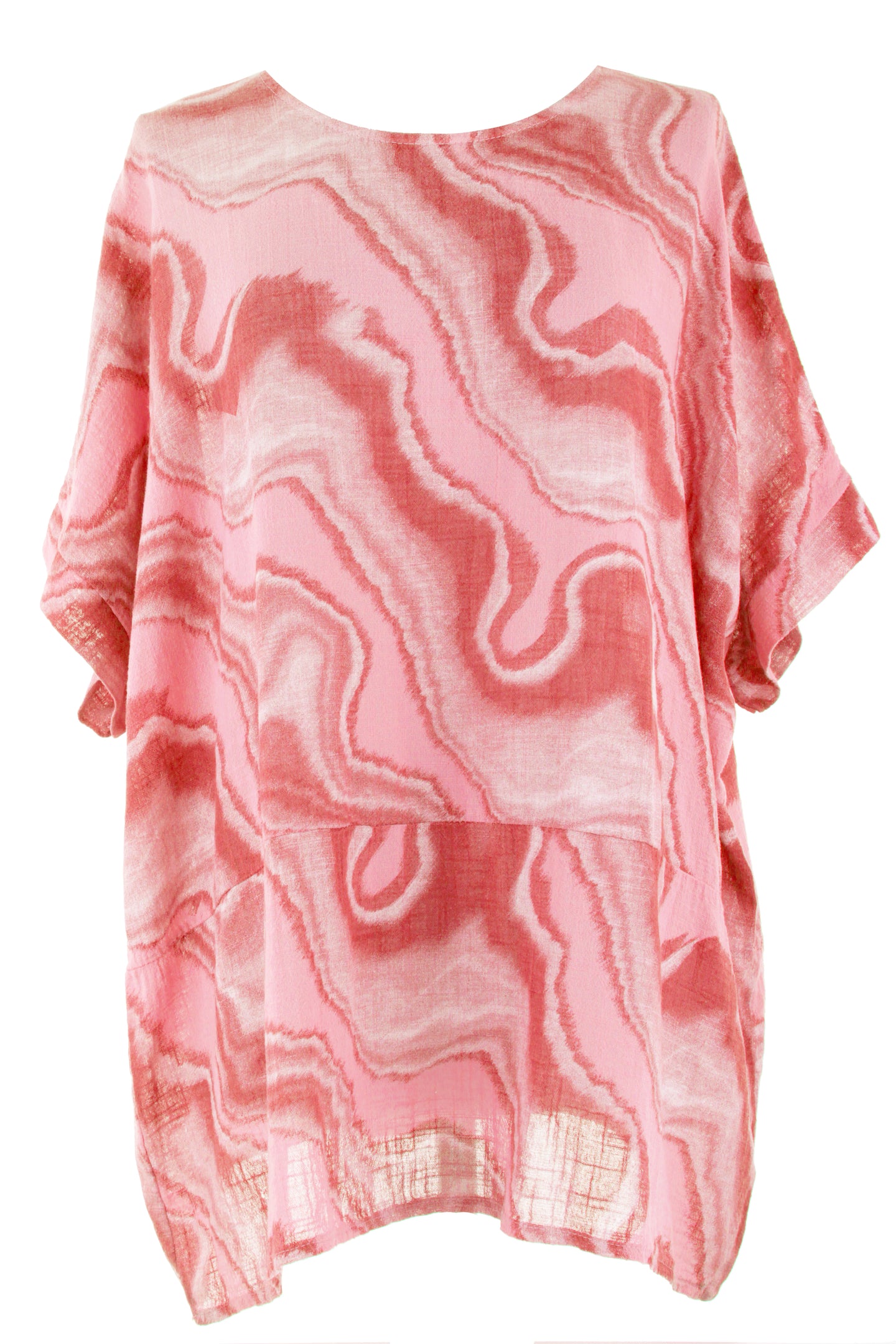 Abstract Print Cotton Kaftan