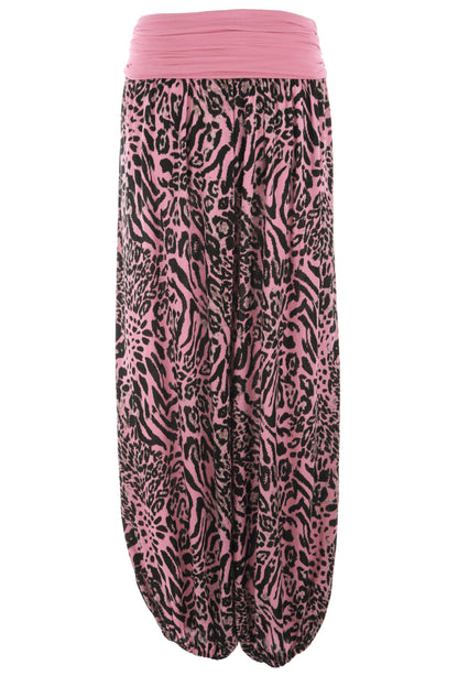Leopard Print Harem Trouser