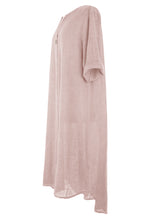 Load image into Gallery viewer, One Button Detail Linen Dress
