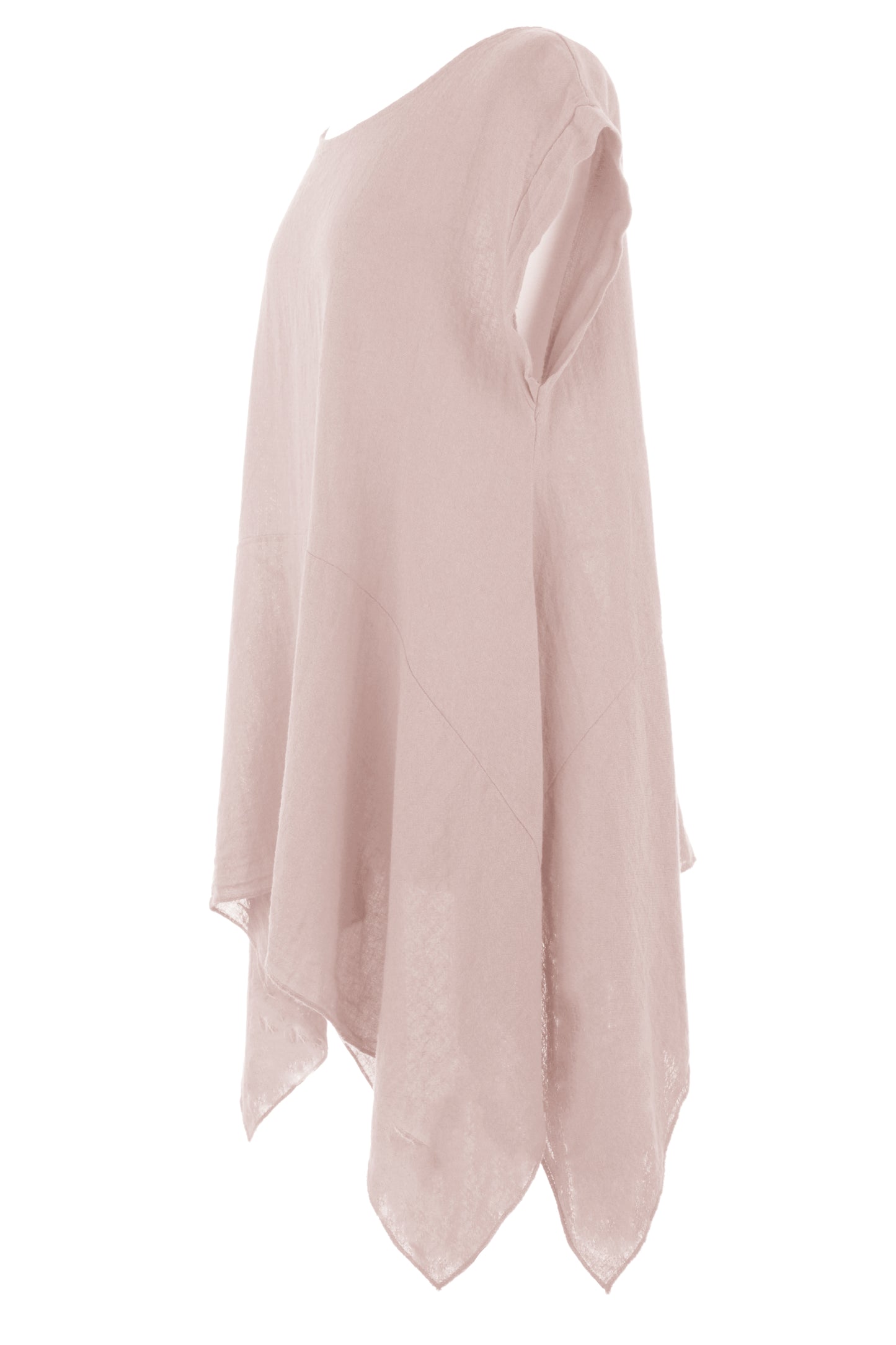 Hanky Hem Linen Top