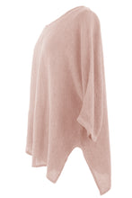Load image into Gallery viewer, V Cutout Hem Linen Teabag Top
