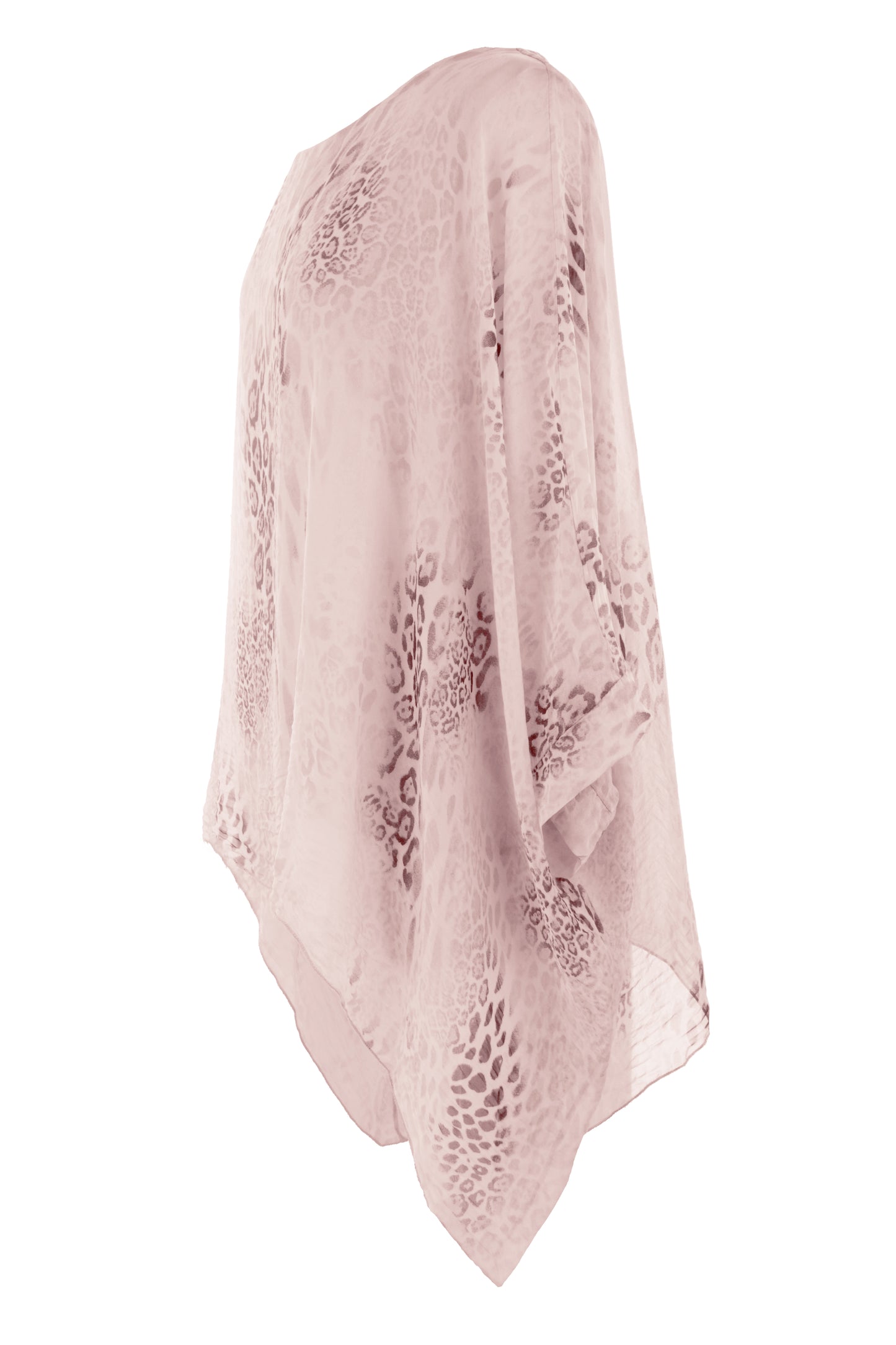 Leopard Print Silk Blouse