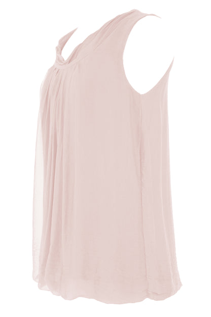 Puffball Silk Vest