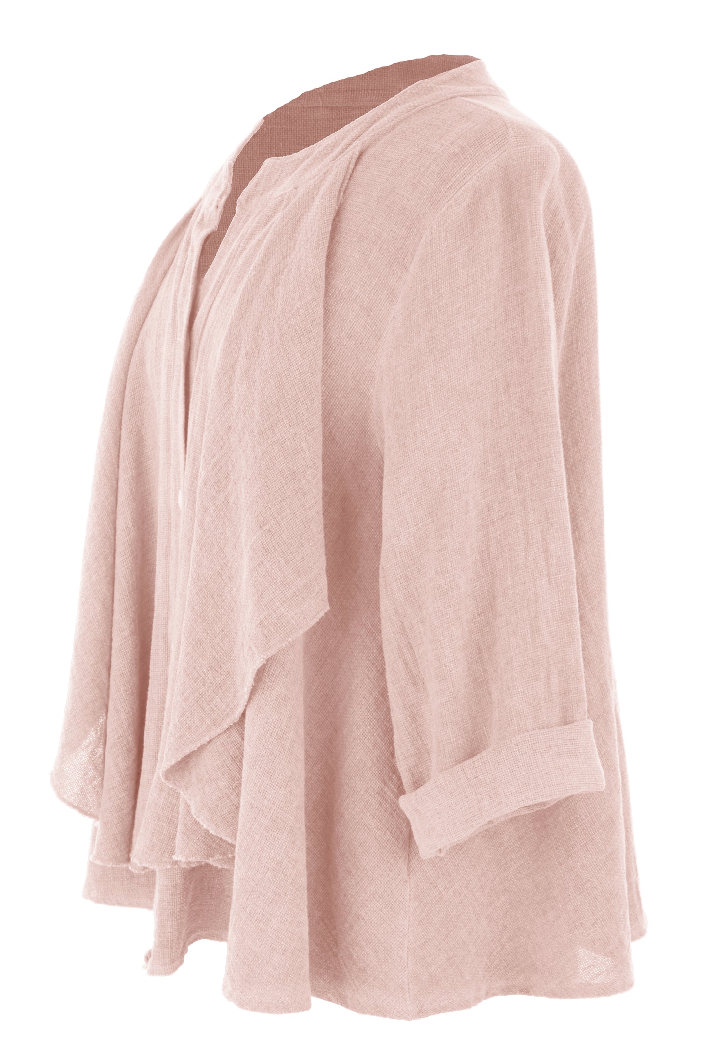 Drape Detail Teabag Shirt