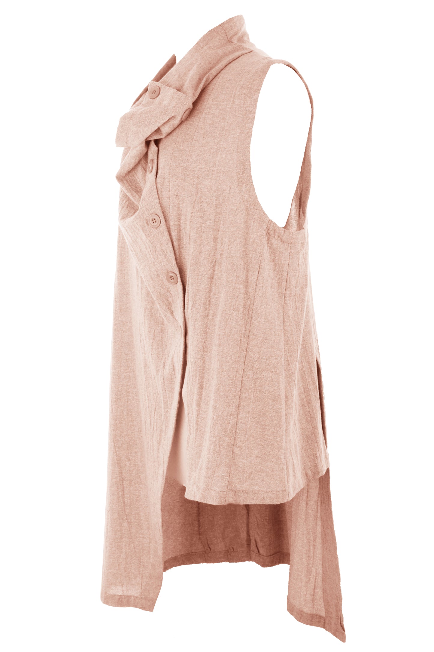 Sleeveless Asymmetric Top