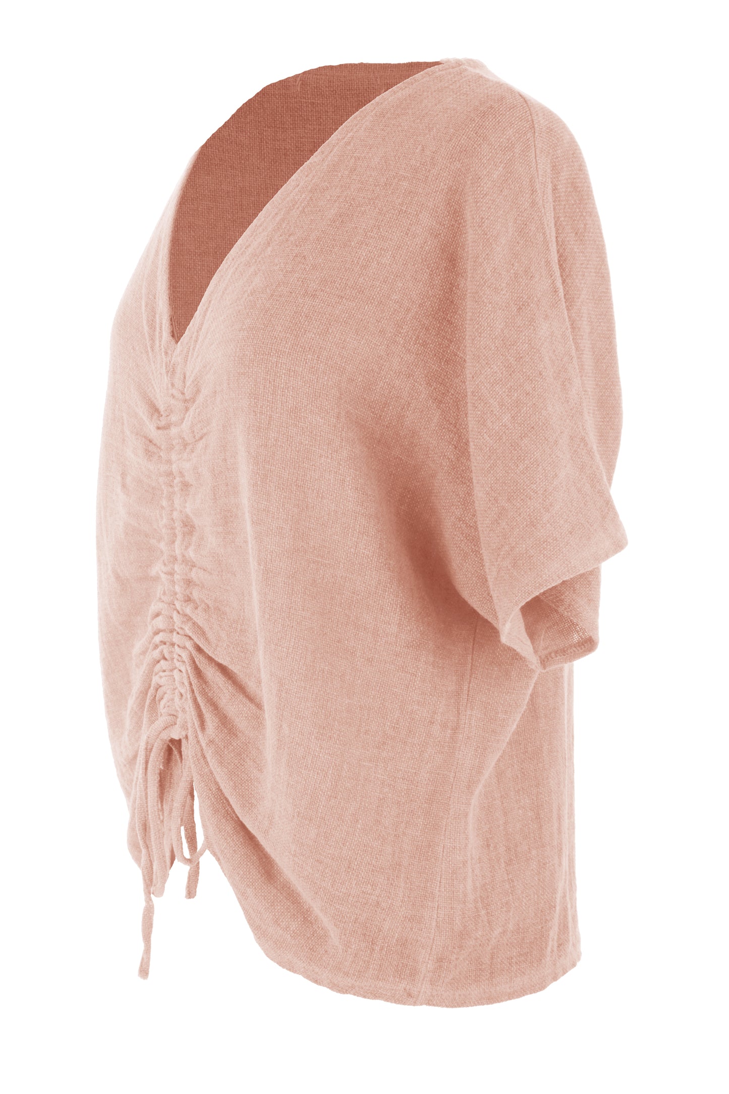 Ruched Front Teabag Top
