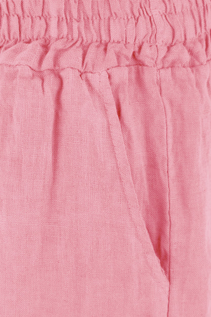 2 Pocket Linen Shorts