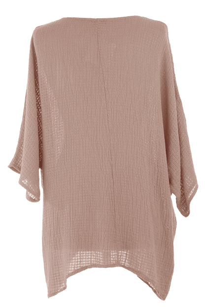 Waffle Cotton Top