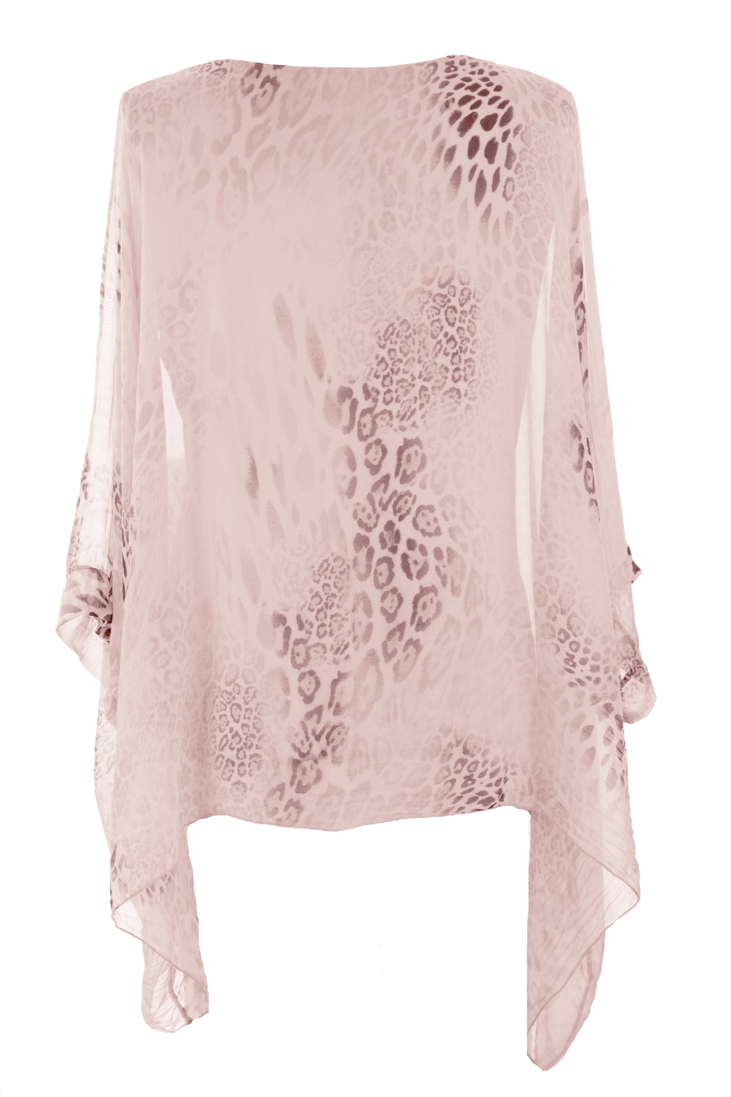 Leopard Print Silk Blouse