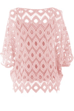 Load image into Gallery viewer, Diamond Crochet Top with Vest
