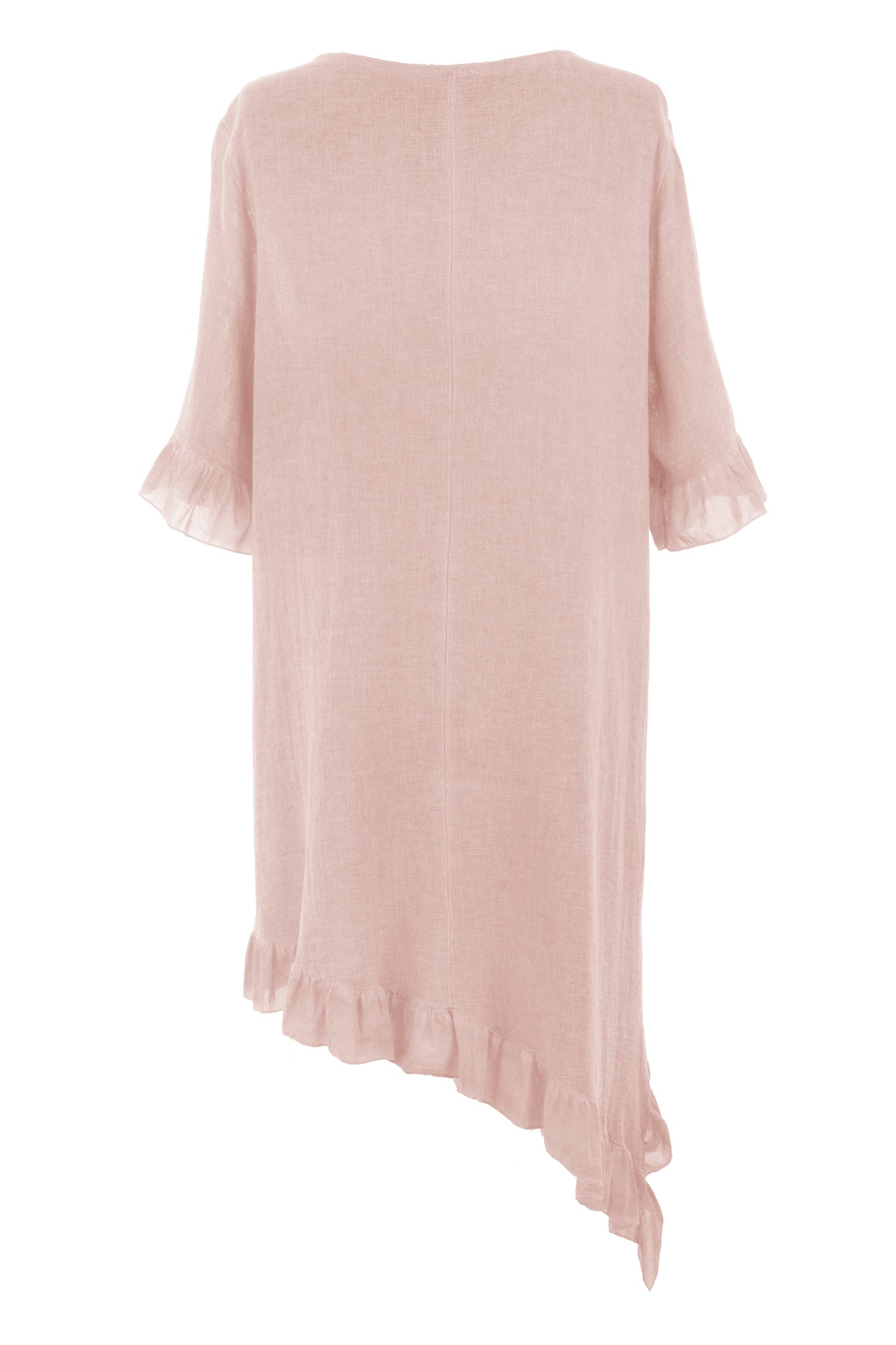 Diagonal Hem Teabag Dress