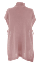 Load image into Gallery viewer, Side Tie Tabard Poncho
